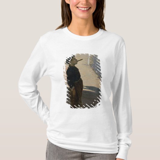 Genießen des Lebens, Volendam, Zuider Zee T-Shirt (Vorderseite)