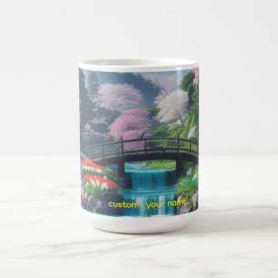 Genießen mit Ruhe – Friedlicher Berggarten Kaffeetasse