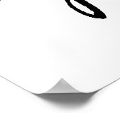 Genießen Poster (Ecke)