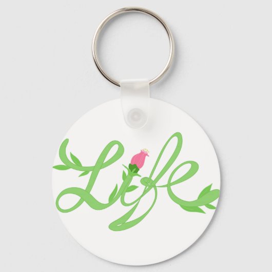 Genießen Schlüsselanhänger (Rückseite)