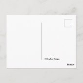 Genießen Sie bald hübschen Rotlippengelb-Crokusspa Postkarte (Rückseite)