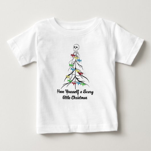Genießen Sie Beängstigende Weihnachten Baby T-shirt (Vorderseite)