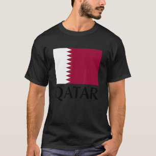 Genießen Sie Coole Qatar Flag Grafik-T-Shirts und  T-Shirt