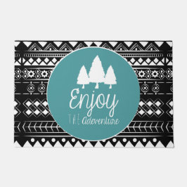 Genießen Sie das Abenteuer Boho Fußmatte