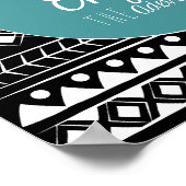 Genießen Sie das Abenteuer Boho Poster (Ecke)