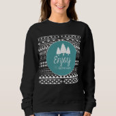 Genießen Sie das Abenteuer Boho Sweatshirt (Vorderseite)