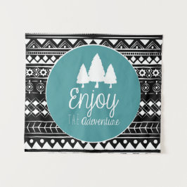 Genießen Sie das Abenteuer Boho Wandteppich