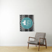 Genießen Sie das Abenteuer Boho Wandteppich (Beispiel)