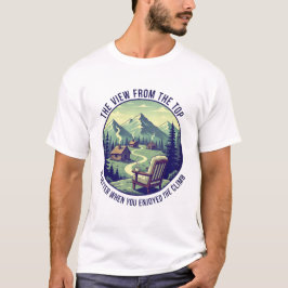Genießen Sie das Climb Mountain Lifestyle Comfort  T-Shirt
