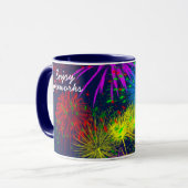 Genießen Sie das Feuerwerk lustig und individuell  Tasse (Vorderseite Links)