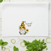 Genießen Sie das Kleine Ding Sonnenblumen-Genom Geschirrtuch (Gefaltet)