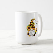 Genießen Sie das Kleine Ding Sonnenblumen-Genom Kaffeetasse (VorderseiteRechts)