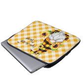 Genießen Sie das Kleine Ding Sonnenblumen-Genom Laptopschutzhülle (Vorne Knopf)