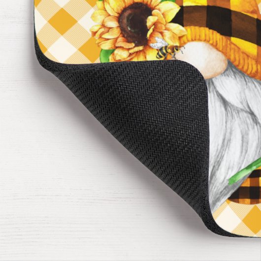 Genießen Sie das Kleine Ding Sonnenblumen-Genom Mousepad (Ecke)