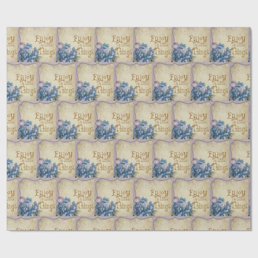 Genießen Sie das kleine, glänzende Wrapping Paper Geschenkpapier (Flach)