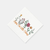 Genießen Sie das Kleine Vintag Serviette (Ecke)