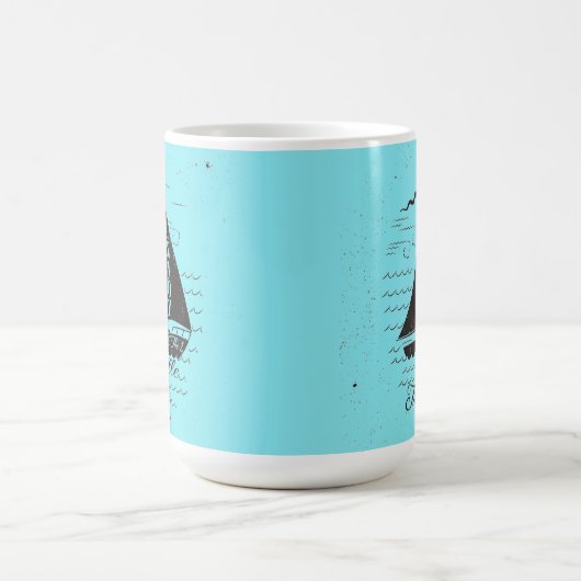 Genießen Sie das Kleinigkeits-Plakat Kaffeetasse (Mittel)