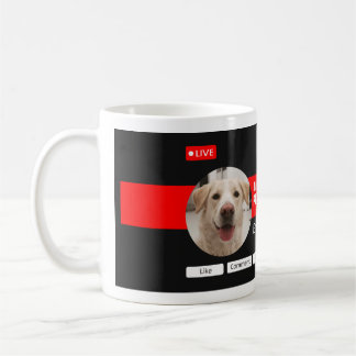 Genießen Sie das Leben mit den Haustieren, die Sie Kaffeetasse