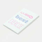 Genießen Sie das Leben Post-it Klebezettel (angewinkelt)