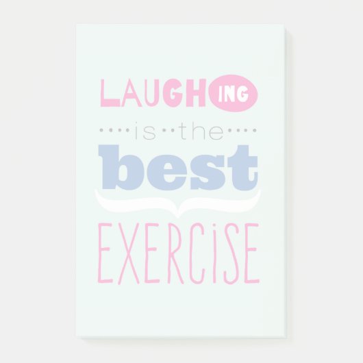 Genießen Sie das Leben Post-it Klebezettel (Vorderseite)