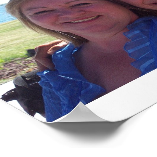 Genießen Sie das Leben! Poster (Ecke)