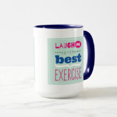 Genießen Sie das Leben Tasse (VorderseiteRechts)