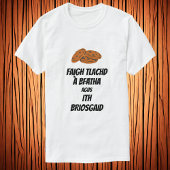 Genießen Sie das Leben und essen Sie einen Keks in T-Shirt