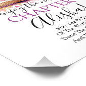 Genießen Sie das nächste Kapitel Buchretirement-Ze Fotodruck (Ecke)