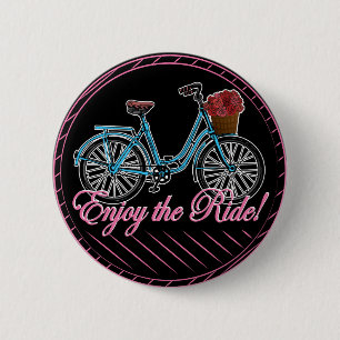 Genießen Sie das Niedliche Fahrrad Button
