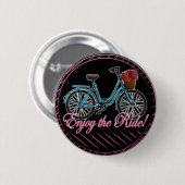 Genießen Sie das Niedliche Fahrrad Button (Vorne & Hinten)