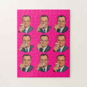 Genießen Sie das Rauchen, genießen Sie das Paket Puzzle