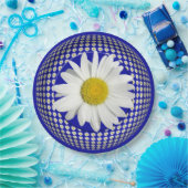 Genießen Sie das Shasta Daisy Beauty Pappteller (Party)