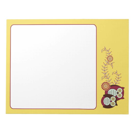 Genießen Sie das Sunshine Notepad Notizblock (Vorderseite)