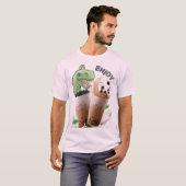 Genießen Sie den Buba-Tee-Dinosaurier T-Shirt (Vorne ganz)