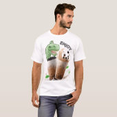 Genießen Sie den Buba-Tee-Dinosaurier T-Shirt (Vorne ganz)
