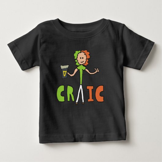 Genießen Sie den Craic Baby T-shirt (Vorderseite)