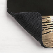 Genießen Sie den farbenfrohen Abend am Strand Mousepad (Ecke)