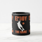 Genießen Sie den Game Basketball Player Tasse (Zentrum)
