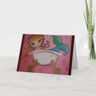 Genießen Sie den Geburtstag Ihrer Meerjungfrau!-Ge Karte
