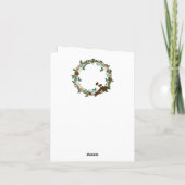 Genießen Sie den Kaffee der Saison Karte (Rückseite)