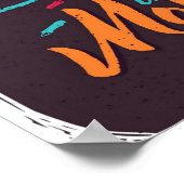 Genießen Sie den Moment - Inspiration für Angebots Poster (Ecke)