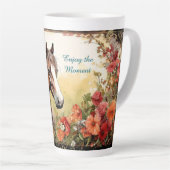 Genießen Sie den Moment Pferd Milchtasse (Rechte Ecke)