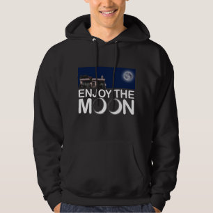 Genießen Sie den Mond Hoodie
