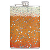 Genießen Sie den Regen - Spaß Flachmann (Vorderseite)