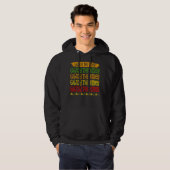 Genießen Sie den Reggae-Stil von Vibes Hoodie (Vorne ganz)