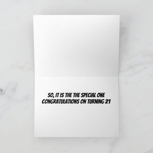 **GENIESSEN SIE DEN RIDE** SPASS "21. KARTE (Innenseite)