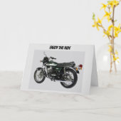 **GENIESSEN SIE DEN RIDE** SPASS "21. KARTE (Gelbe Blume)