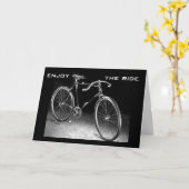 ***GENIESSEN SIE DEN RIDE*** UND IHREN GEBURTSTAG KARTE (Gelbe Blume)