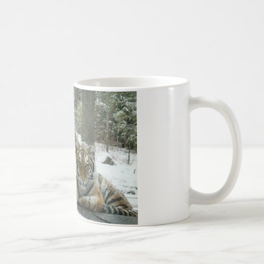 GENIESSEN SIE DEN SCHNEE KAFFEETASSE (Rechts)