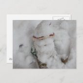 Genießen Sie den Schnee. Postkarte (Vorne/Hinten)